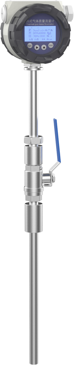 Insertion Type Thermal Gas Flow Meter